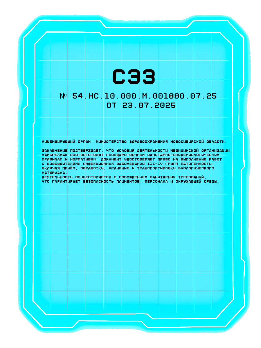 СЭЗ № 54.НС.10.000.М.001880.07.25 ОТ 23.07.2025